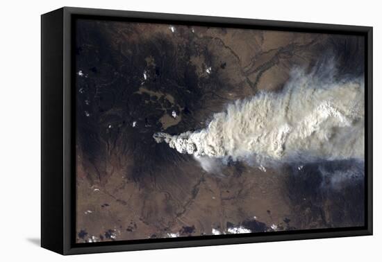 Wildfire in the Jemez Mountains of the Santa Fe National Forest, Mexico-null-Framed Premier Image Canvas