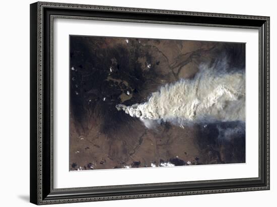 Wildfire in the Jemez Mountains of the Santa Fe National Forest, Mexico-null-Framed Photographic Print