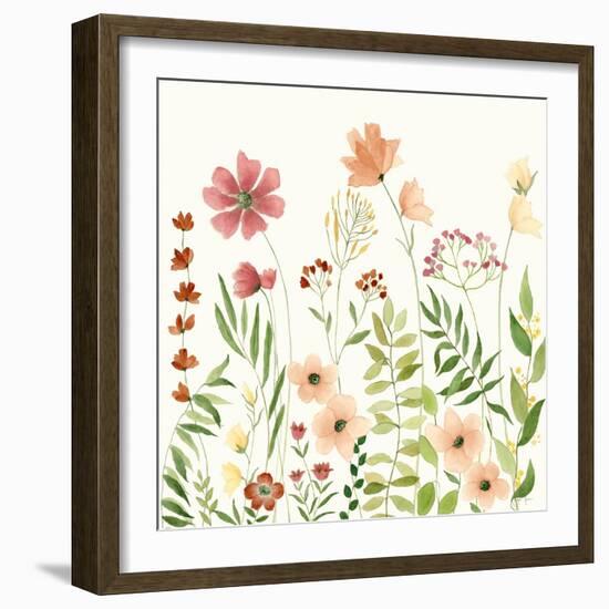 Wildflower Arrangement I-Janet Tava-Framed Art Print