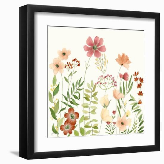 Wildflower Arrangement II-Janet Tava-Framed Art Print