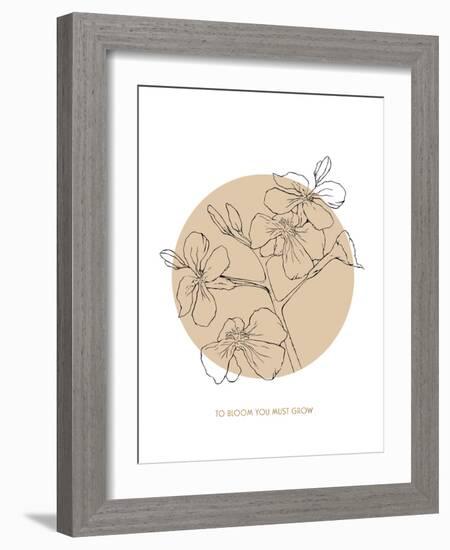 Wildflower - Bloom-Clara Wells-Framed Giclee Print