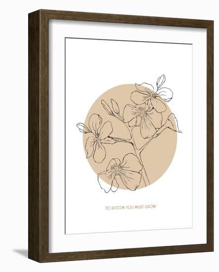 Wildflower - Bloom-Clara Wells-Framed Giclee Print
