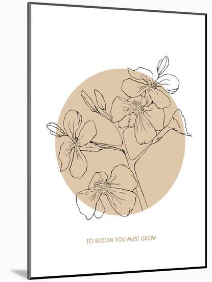 Wildflower - Bloom-Clara Wells-Mounted Giclee Print