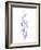 Wildflower Purp-Albert Koetsier-Framed Premium Giclee Print