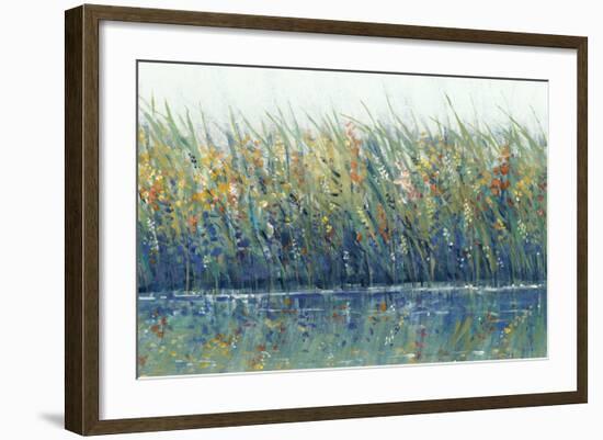 Wildflower Reflection I-Tim OToole-Framed Art Print