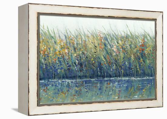 Wildflower Reflection I-Tim OToole-Framed Stretched Canvas