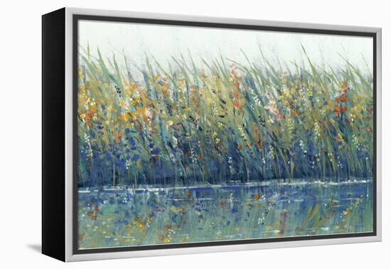 Wildflower Reflection I-Tim OToole-Framed Stretched Canvas