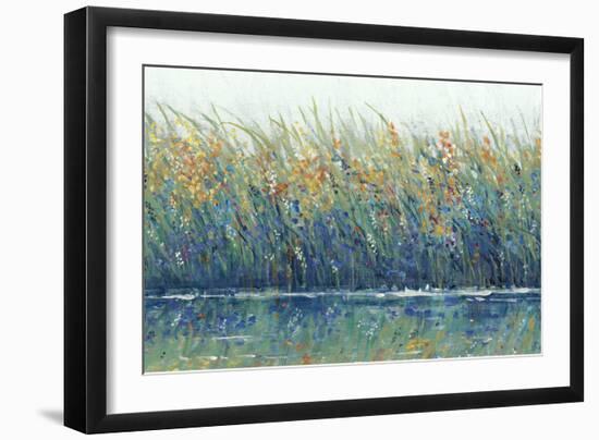 Wildflower Reflection II-Tim OToole-Framed Art Print