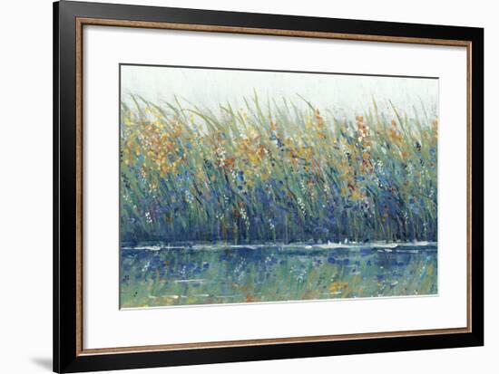 Wildflower Reflection II-Tim OToole-Framed Art Print