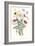 Wildflower Watercolor I-Grace Popp-Framed Art Print