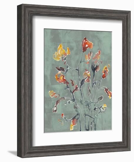 Wildflower Watercolors I-Jennifer Goldberger-Framed Art Print