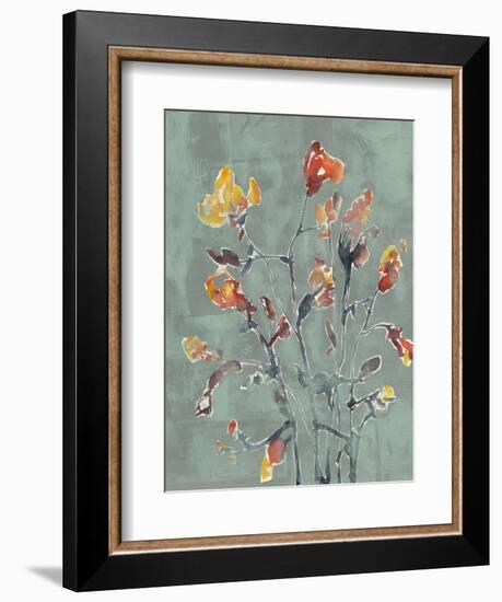 Wildflower Watercolors I-Jennifer Goldberger-Framed Art Print