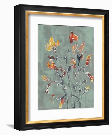 Wildflower Watercolors I-Jennifer Goldberger-Framed Art Print