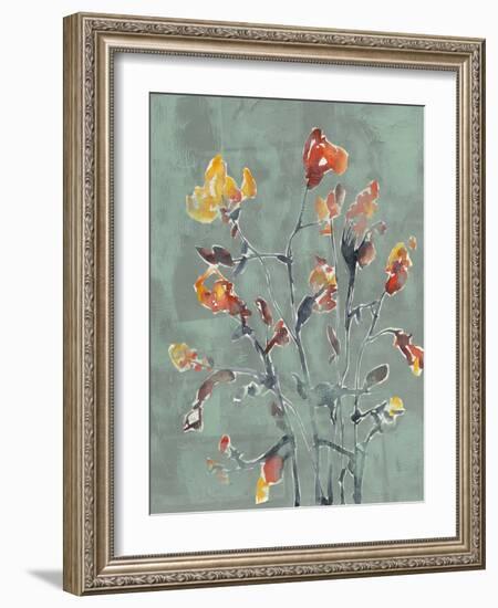 Wildflower Watercolors I-Jennifer Goldberger-Framed Art Print