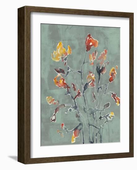 Wildflower Watercolors I-Jennifer Goldberger-Framed Art Print