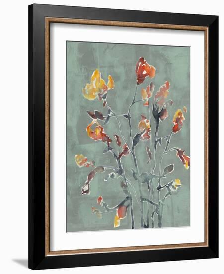 Wildflower Watercolors I-Jennifer Goldberger-Framed Art Print