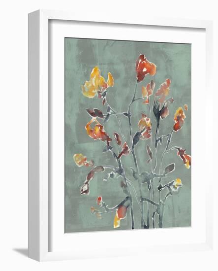 Wildflower Watercolors I-Jennifer Goldberger-Framed Art Print