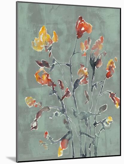 Wildflower Watercolors I-Jennifer Goldberger-Mounted Art Print