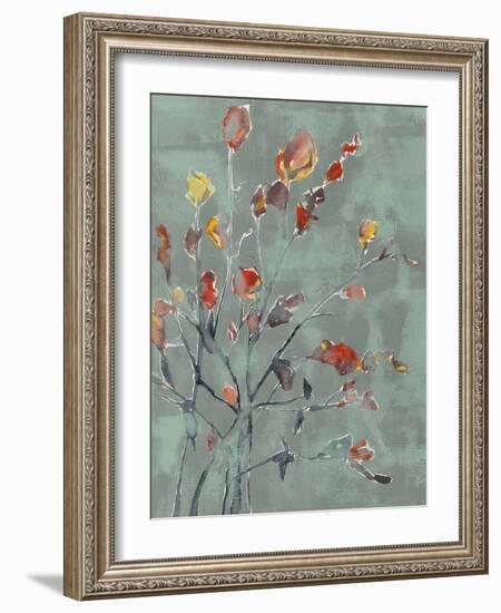 Wildflower Watercolors II-Jennifer Goldberger-Framed Art Print