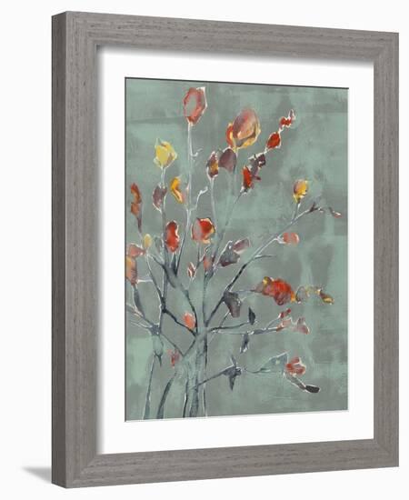 Wildflower Watercolors II-Jennifer Goldberger-Framed Art Print