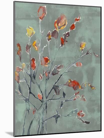 Wildflower Watercolors II-Jennifer Goldberger-Mounted Art Print