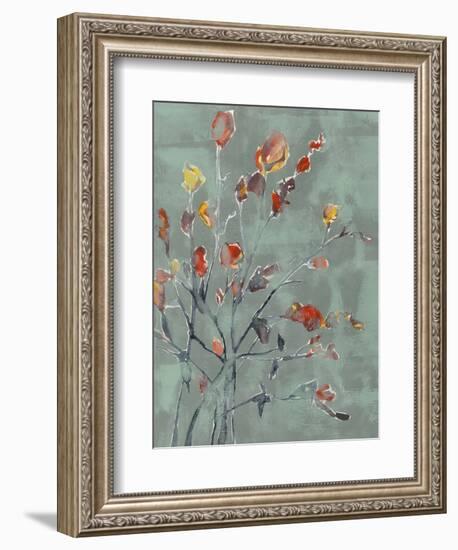 Wildflower Watercolors II-Jennifer Goldberger-Framed Art Print