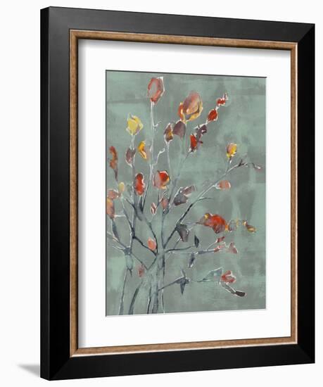 Wildflower Watercolors II-Jennifer Goldberger-Framed Art Print