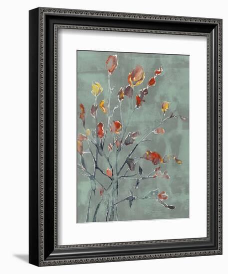 Wildflower Watercolors II-Jennifer Goldberger-Framed Art Print