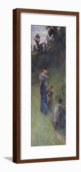 Wildflowers, 1896-Francesco Gioli-Framed Giclee Print