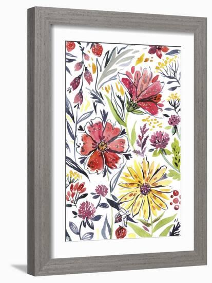 Wildflowers 1-Irina Trzaskos Studio-Framed Giclee Print