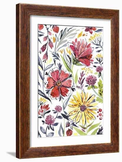 Wildflowers 1-Irina Trzaskos Studio-Framed Giclee Print