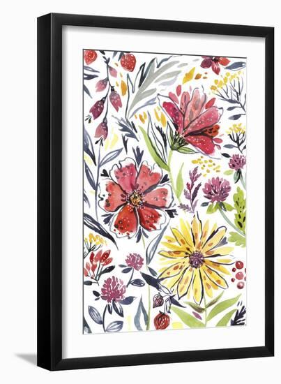 Wildflowers 1-Irina Trzaskos Studio-Framed Giclee Print