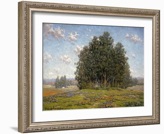 Wildflowers and Eucalyptus-Granville Redmond-Framed Art Print