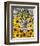 Wildflowers black eyed Susans Queen Ann Lace-null-Framed Art Print