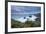 Wildflowers Growing on the Clifftops Above Bedruthan Steps on a Stormy Evening, Cornwall, England-Adam Burton-Framed Photographic Print