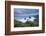 Wildflowers Growing on the Clifftops Above Bedruthan Steps on a Stormy Evening, Cornwall, England-Adam Burton-Framed Photographic Print