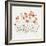 Wildflowers II Orange-Lisa Audit-Framed Premium Giclee Print