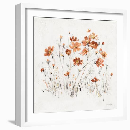 Wildflowers II Orange-Lisa Audit-Framed Art Print