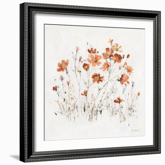 Wildflowers II Orange-Lisa Audit-Framed Art Print