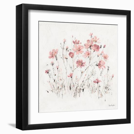 Wildflowers II Pink-Lisa Audit-Framed Art Print