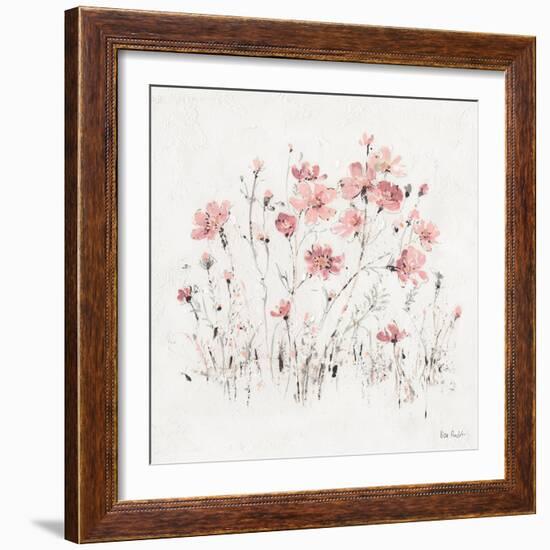 Wildflowers II Pink-Lisa Audit-Framed Art Print