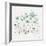 Wildflowers II Turquoise-Lisa Audit-Framed Art Print