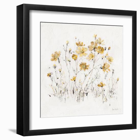 Wildflowers II Yellow-Lisa Audit-Framed Art Print