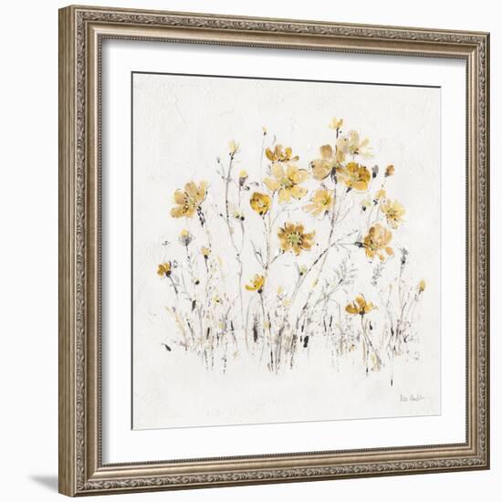 Wildflowers II Yellow-Lisa Audit-Framed Art Print