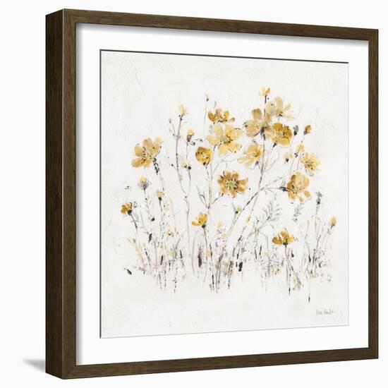 Wildflowers II Yellow-Lisa Audit-Framed Art Print