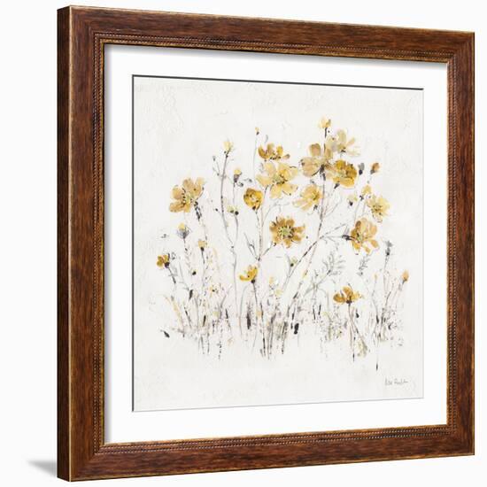 Wildflowers II Yellow-Lisa Audit-Framed Art Print