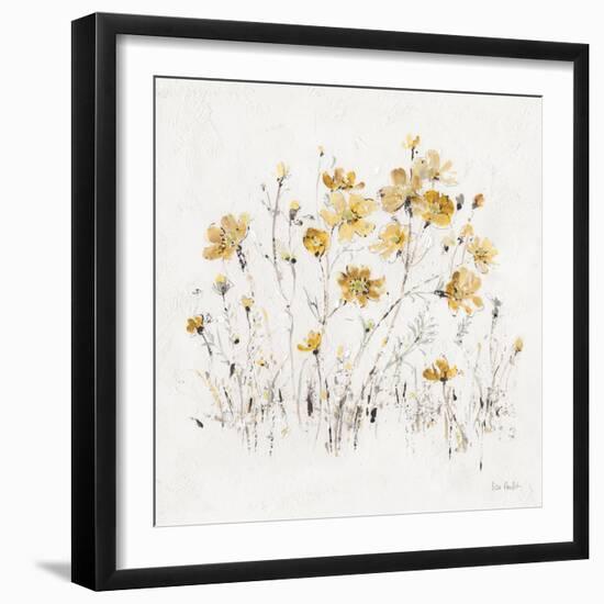 Wildflowers II Yellow-Lisa Audit-Framed Art Print