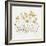 Wildflowers II Yellow-Lisa Audit-Framed Art Print