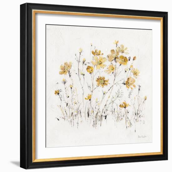 Wildflowers II Yellow-Lisa Audit-Framed Art Print