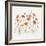 Wildflowers III Orange-Lisa Audit-Framed Art Print